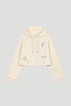 Lade das Bild in den Galerie-Viewer, Cropped Hoodie Scribble

