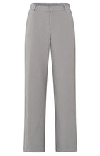 Lade das Bild in den Galerie-Viewer, Woven checked wide leg trousers with contrast details
